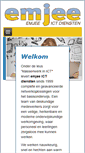 Mobile Screenshot of emjee.nl